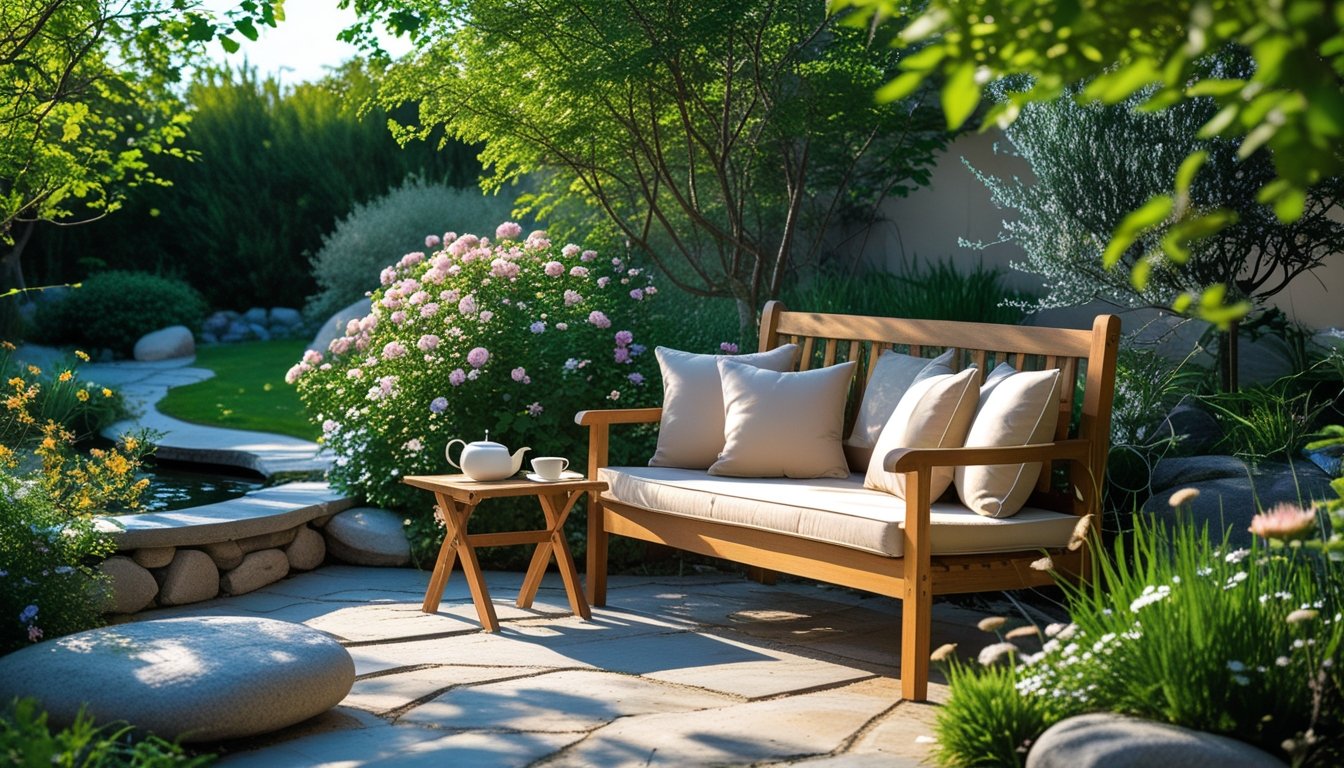 Creating A Tranquil Garden Seating Area For Relaxation