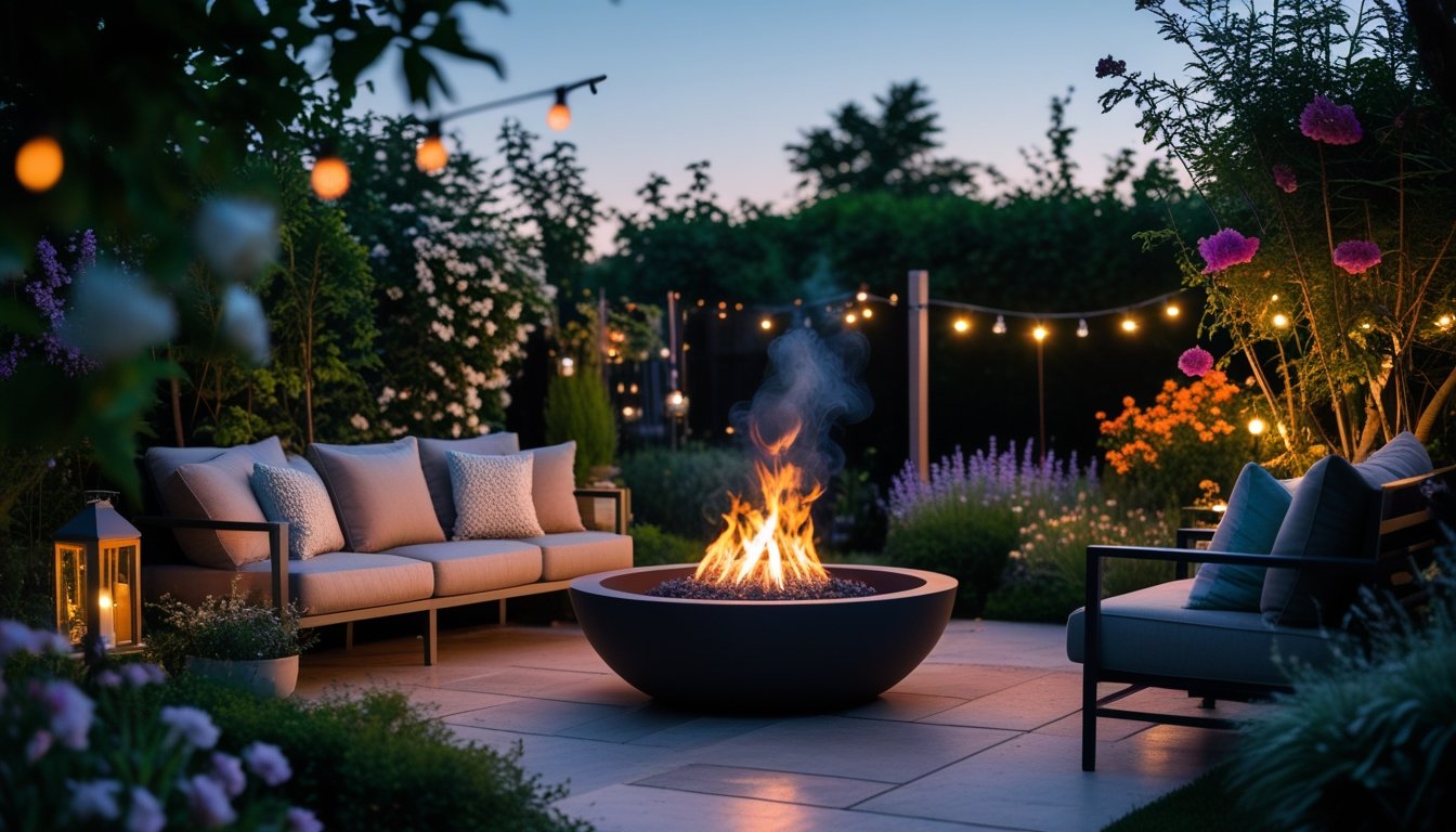 Creative Fire Pit Designs For Cosy Garden Evenings