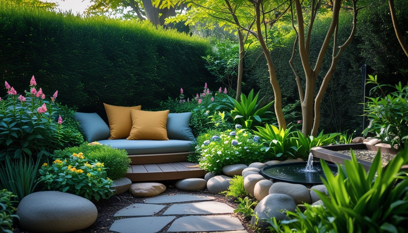 Creating A Relaxing Garden Nook For Meditation