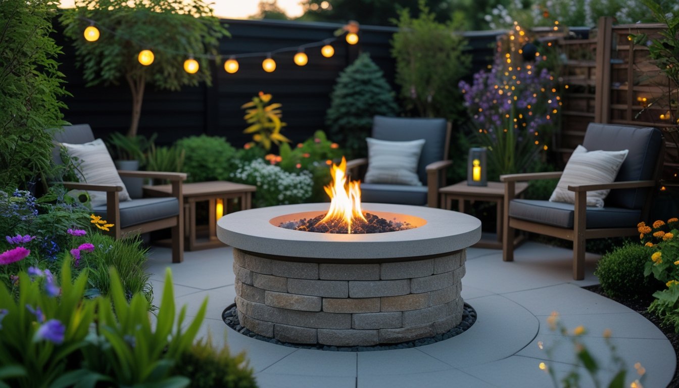 Enhancing Small Gardens With Fire Pit Designs