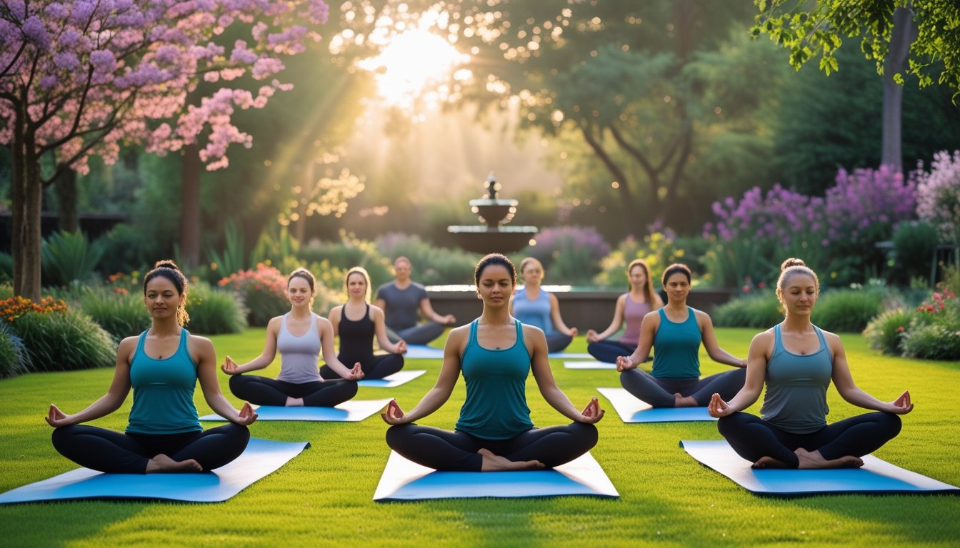 Garden Yoga Practices For Tranquillity