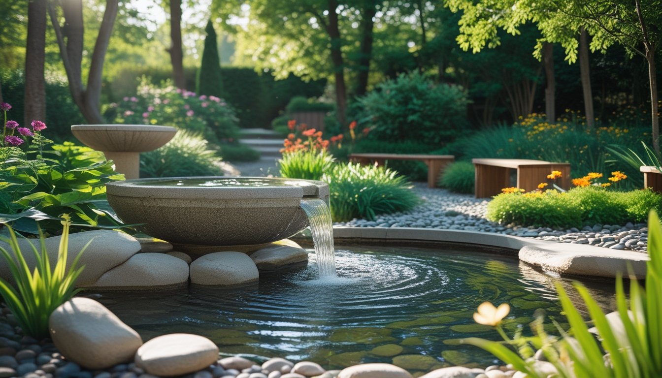 Garden Water Features For Relaxation And Serenity