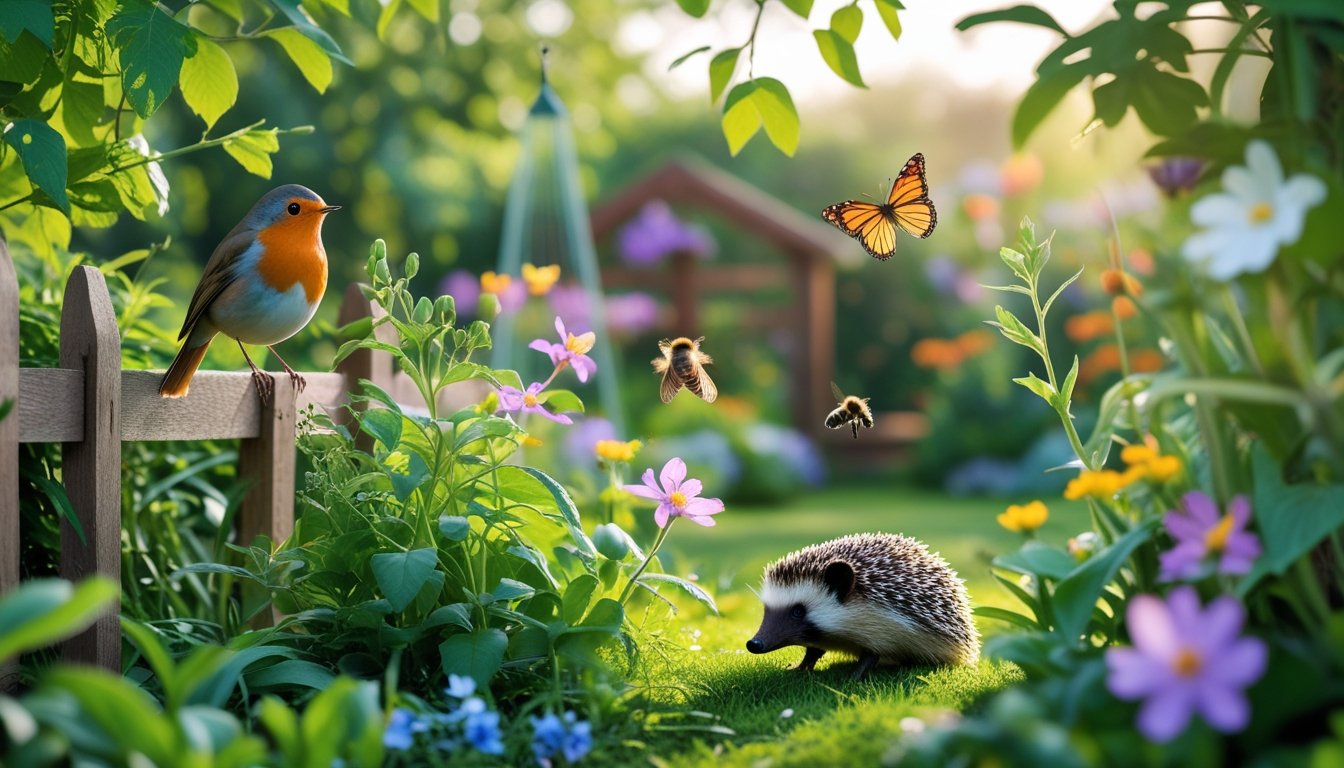 Exploring Garden-Loving Wildlife At Home