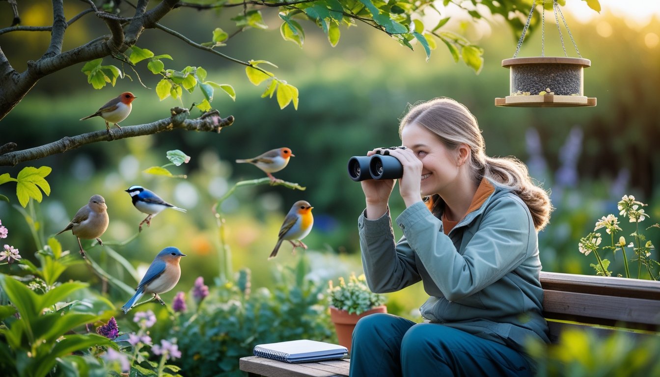 Garden Birdwatching Tips For Beginners