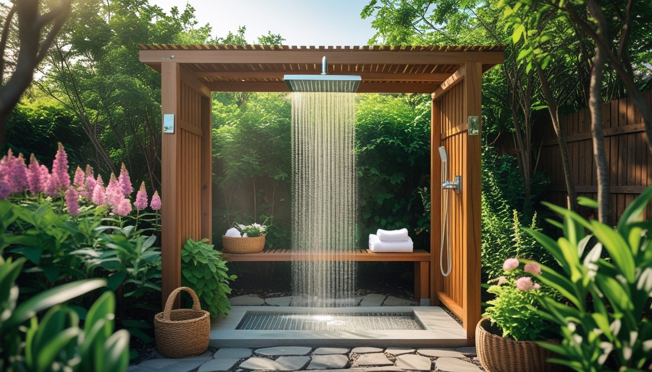 Exploring The Benefits Of Outdoor Garden Showers