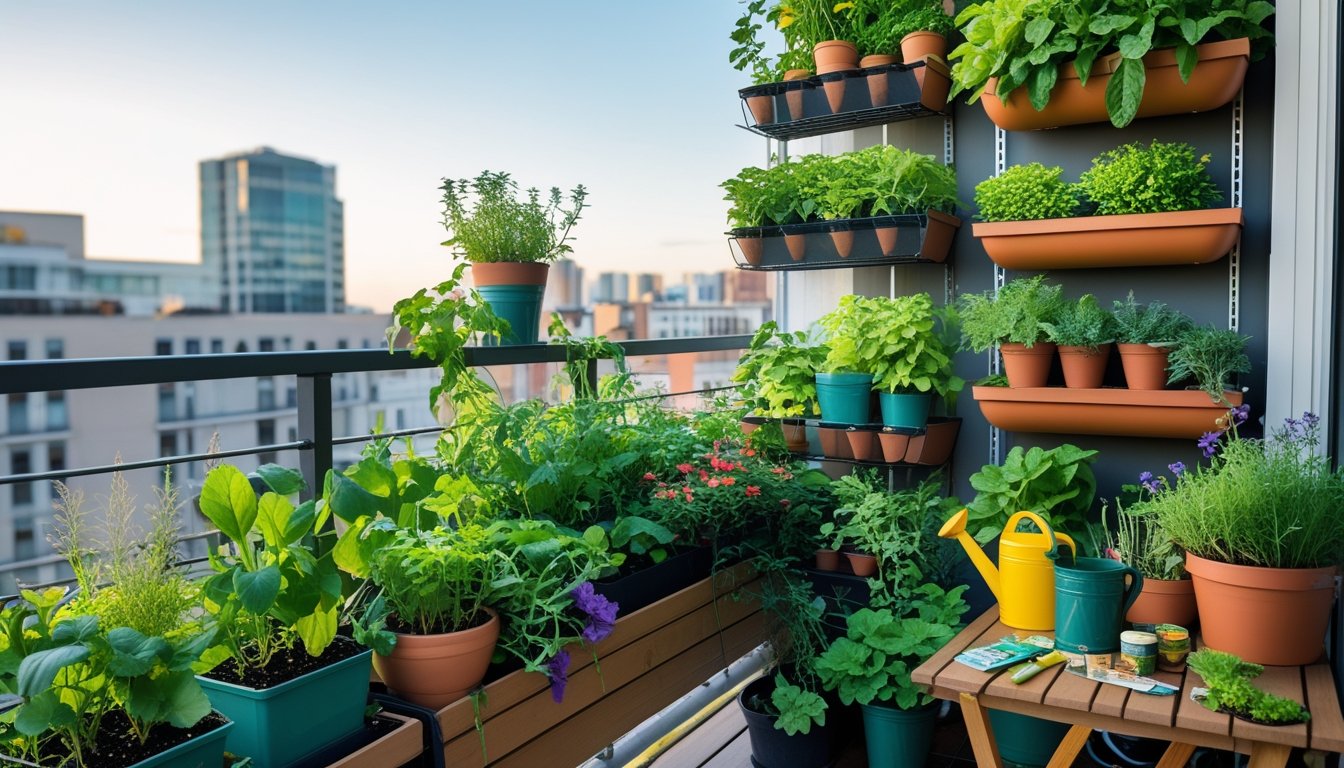 Gardening Tips For Maximising Small Urban Spaces