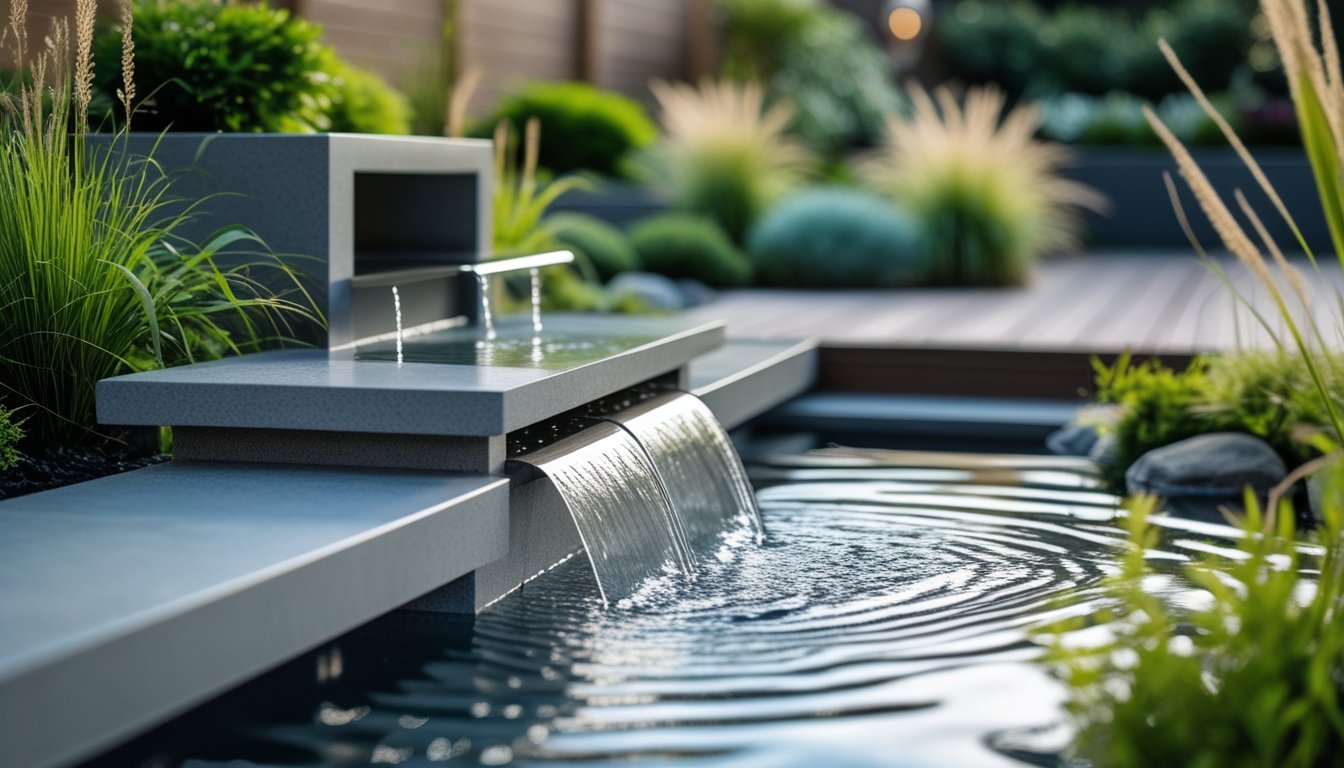 Exploring Modern Garden Water Feature Designs