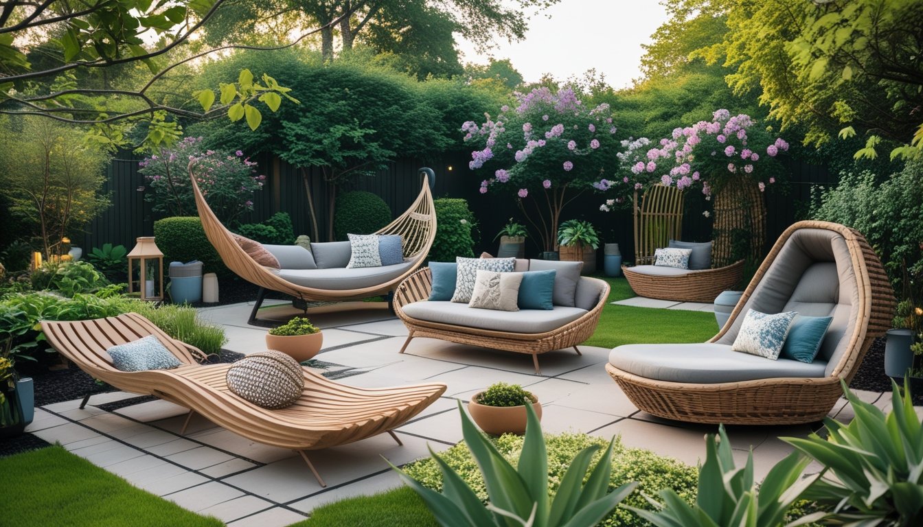 Unique Garden Furniture Design Ideas For Comfort