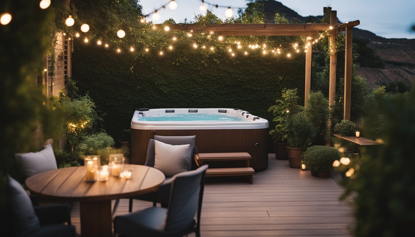 Creative Hot Tub Themes For Garden Gatherings