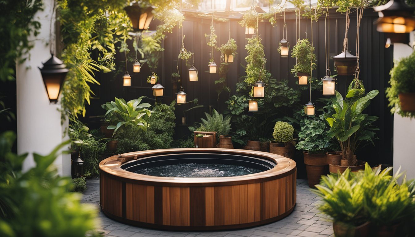 Garden Decor Ideas To Complement Your Hot Tub