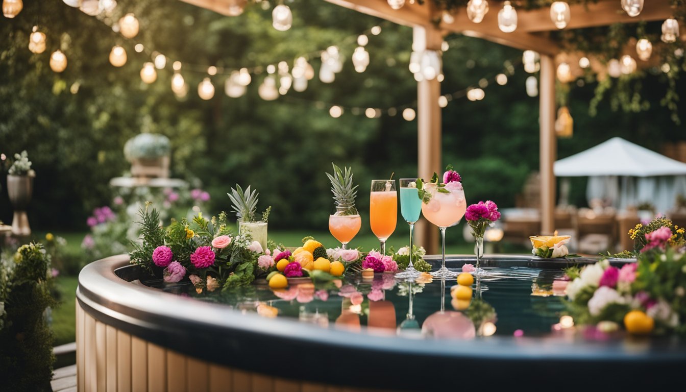 Elevate Your Garden Party With Unique Hot Tub Cocktails