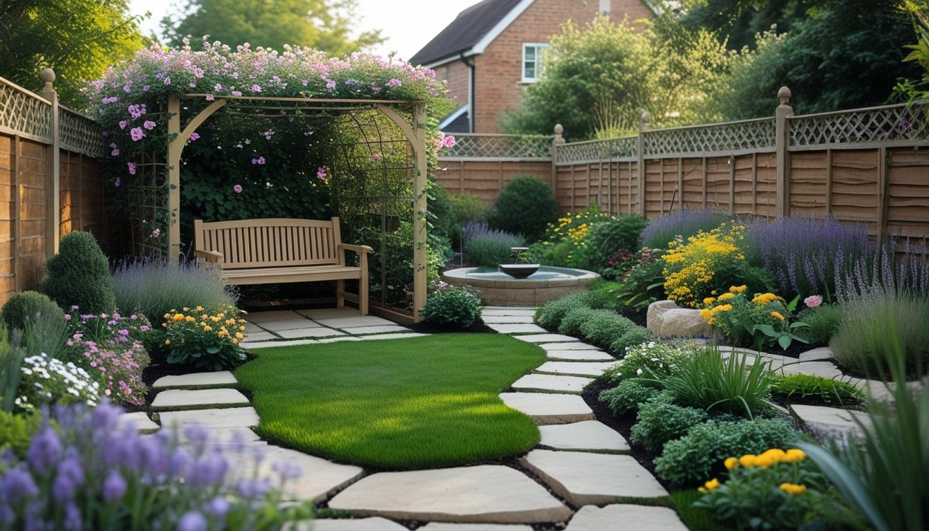 Landscape Designs For Relaxation In Small British Gardens