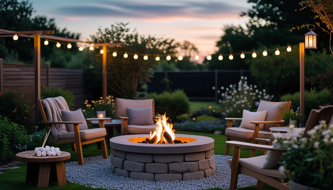 Creating A Cosy Fire Pit Area For Your Garden