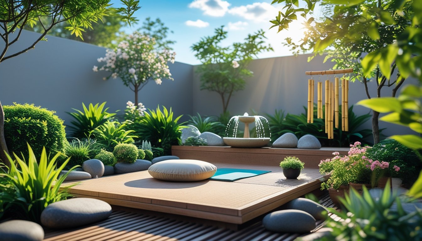 Designing A Serene Garden Meditation Space