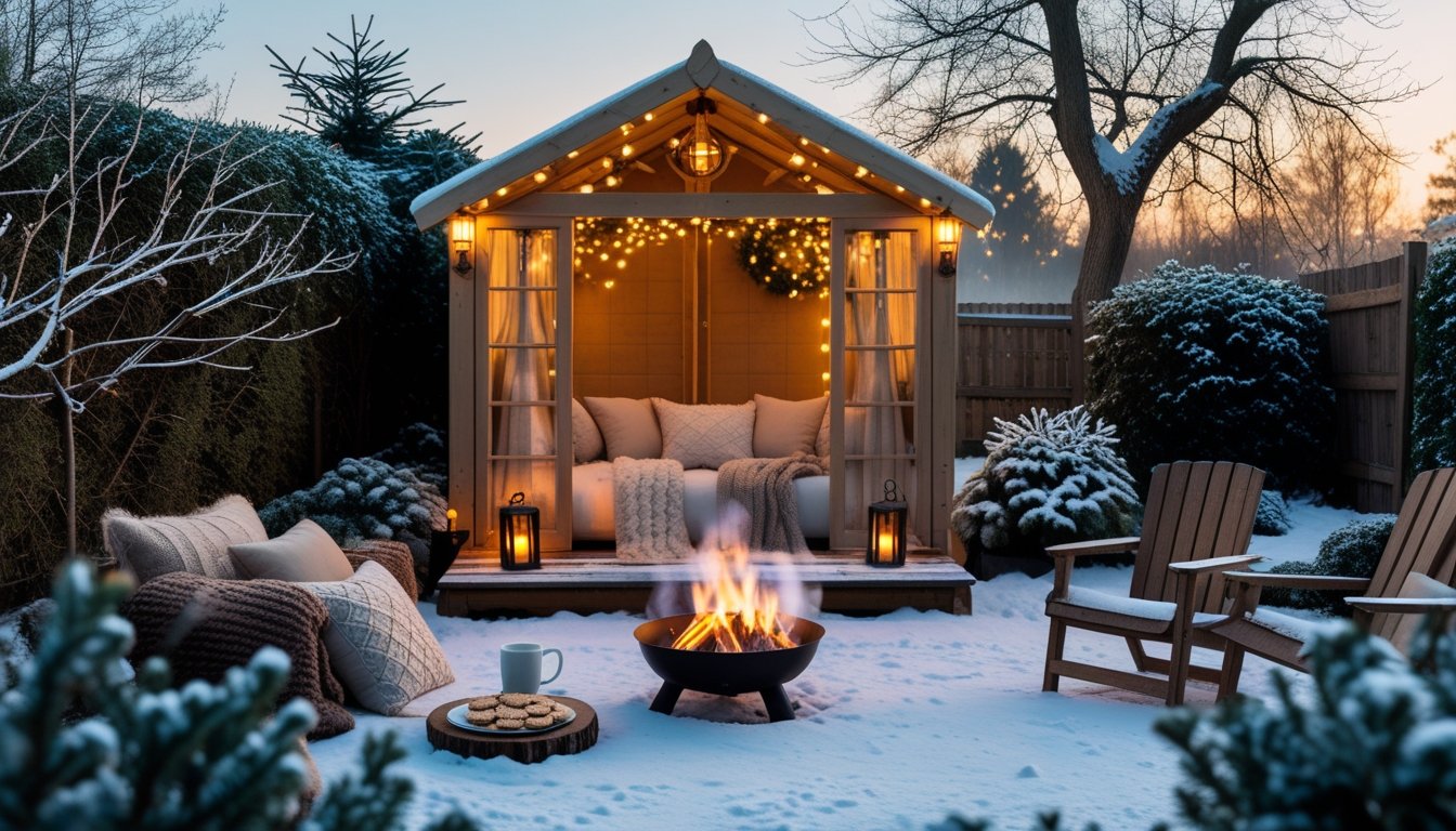 Creating A Cosy Winter Retreat In Your Garden